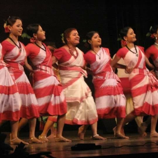 Traditional Hajong Dance.